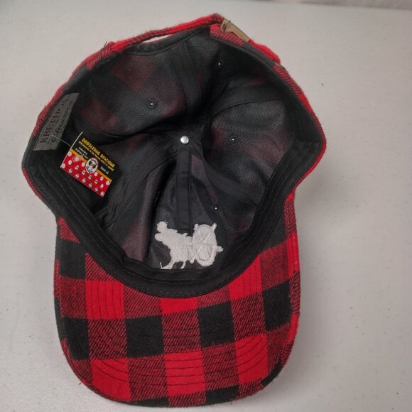 Doodlebug Boutique Steamboat Willie Mickey Mouse Cap Hat Buffalo Plaid Flannel - Picture 16 of 16